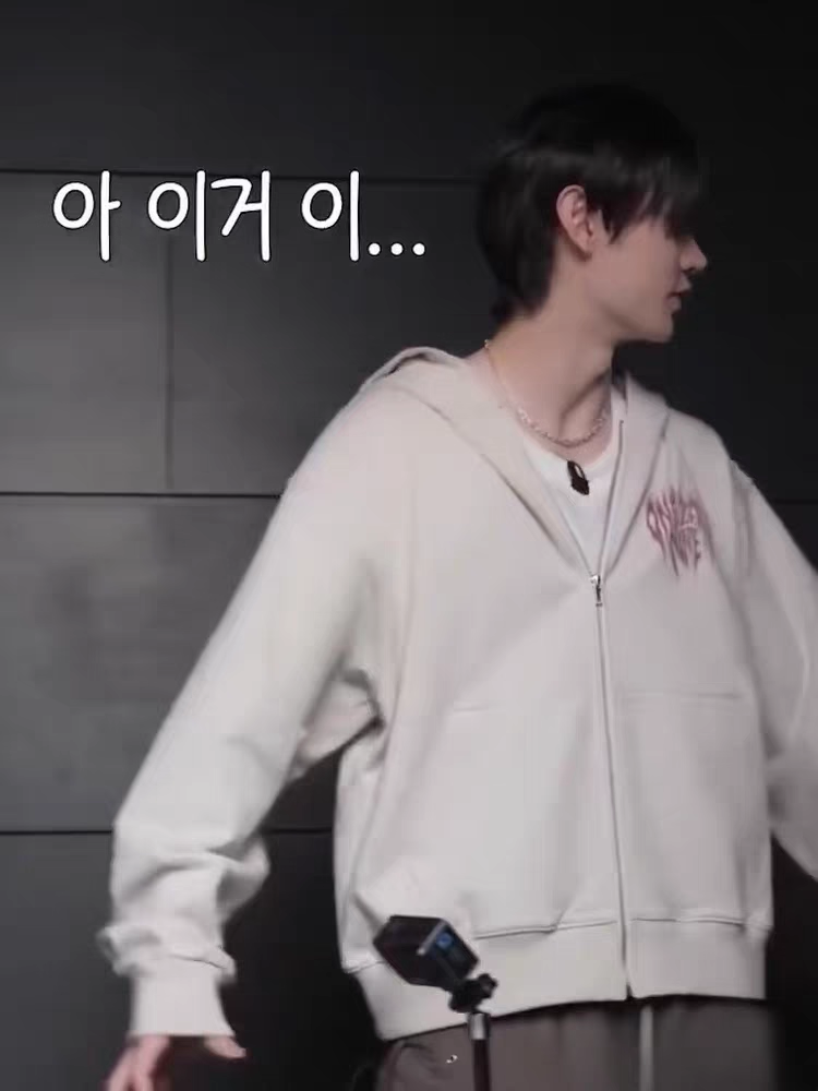 Enhypen Artist-Made Inspired Sunghoon Zip-up Hoodie