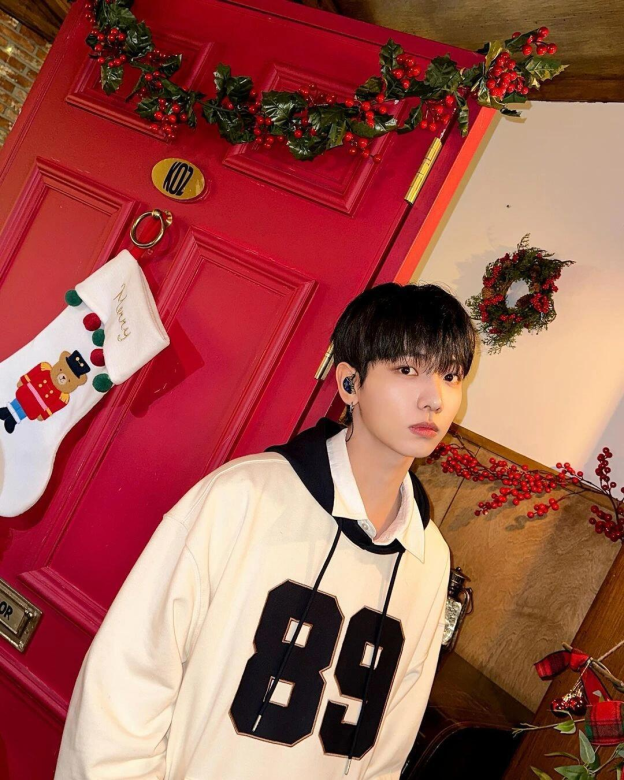 TXT Soobin & Red Velvet Seulgi Inspired Color Block 89 Hoodie