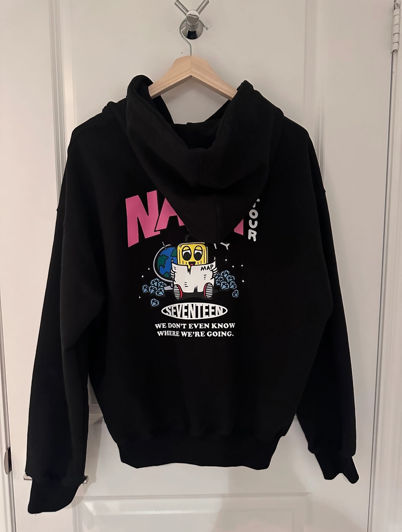 Seventeen NanaTour inspired Zip Up Hoodie-Seventeen