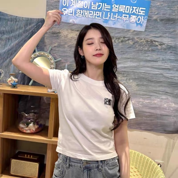 IU 2025 Fan Meet-Up Bye Symmer Merch Inspired T-Shirt
