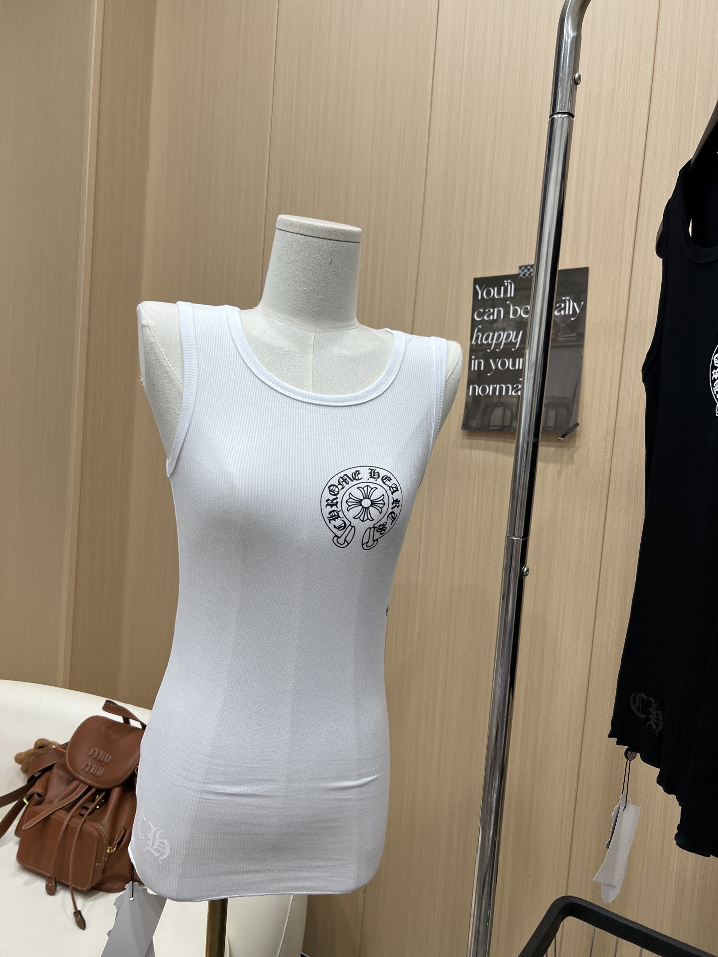 Aespa Karina Inspired Chrome Hearts Style Tank Top