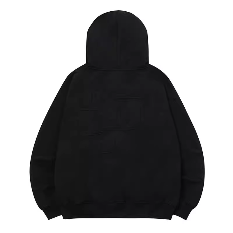 Enhypen Niki Inspired Black Full-Zip Hoodie