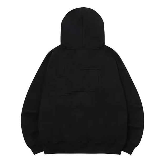 Enhypen Niki Inspired Black Full-Zip Hoodie