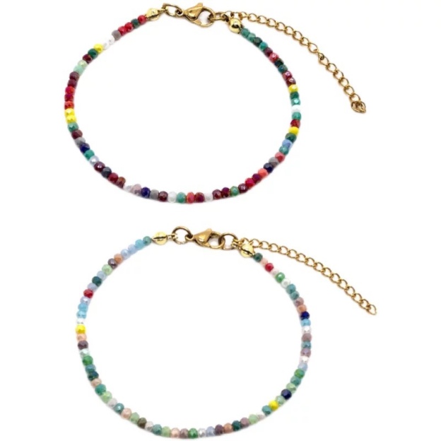 BTS J-Hope Inspired Faceted Bead DIY Bracelet Kit