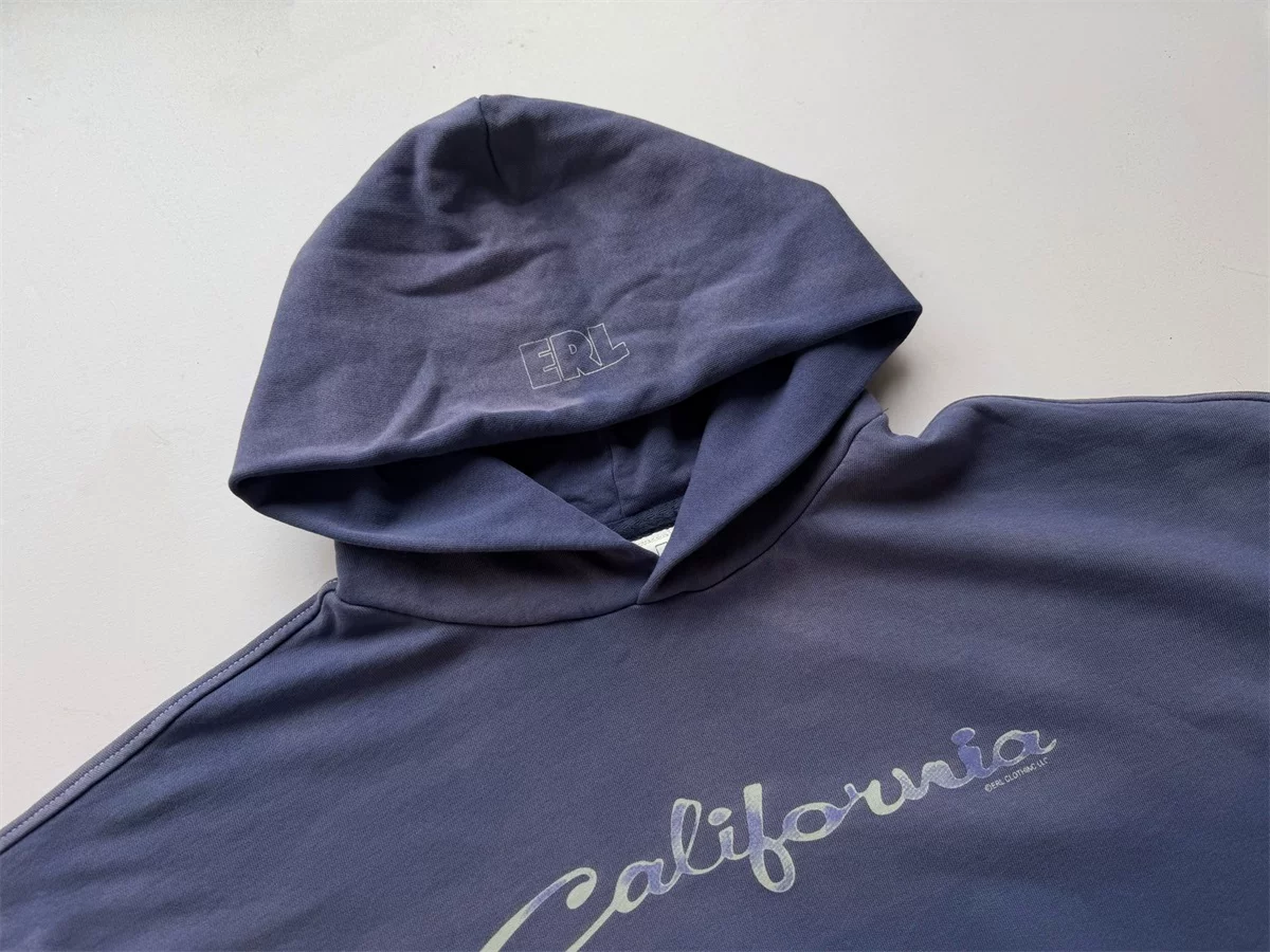 Enhypen NIKI California Washed Hoodie Print Pullover Streetwear Unisex Sweatshirt-NI-KI