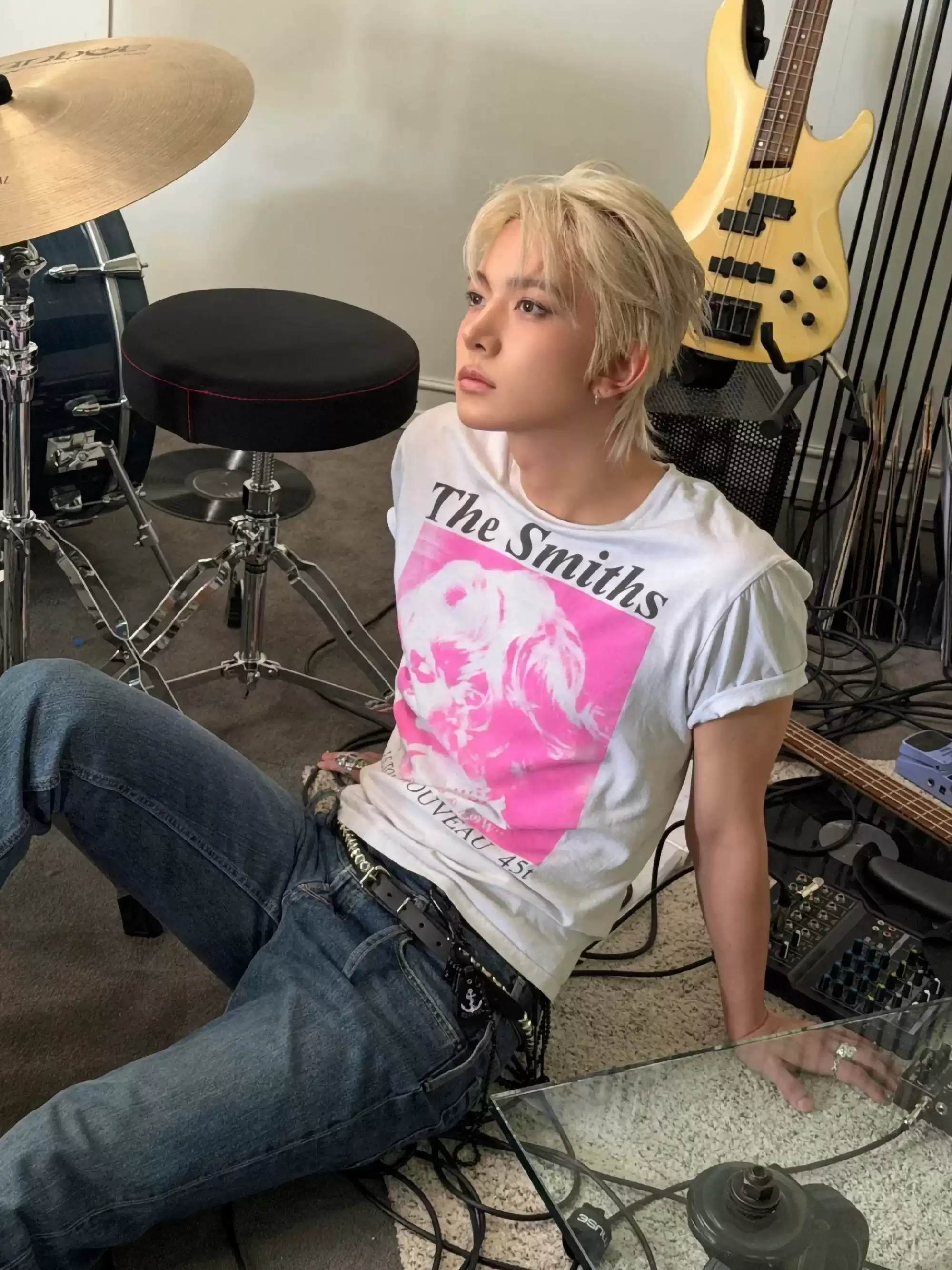 Heeseung Evan Inspired The Smiths Vintage Band T-Shirt