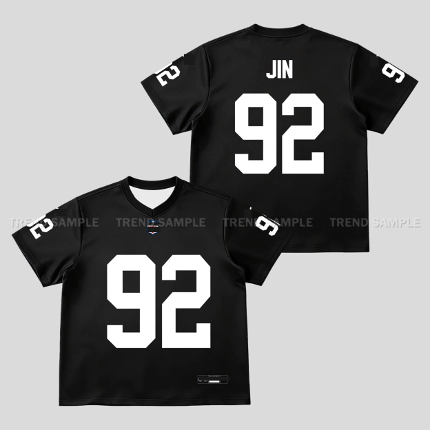 BTS X NFL Inspired Custom Jersey