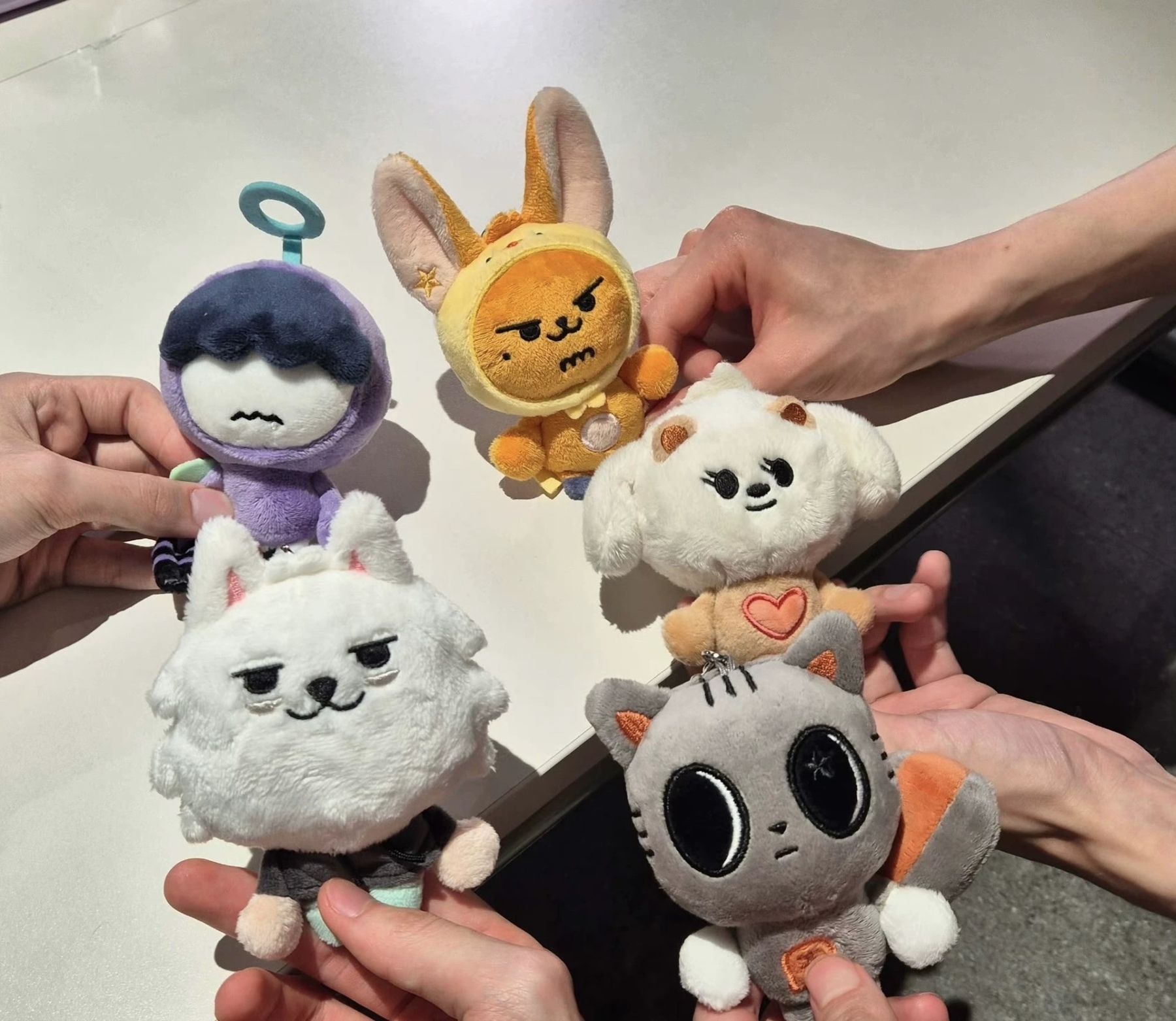 TXT Merch Inspired Plush Doll PPULBATU Keychain