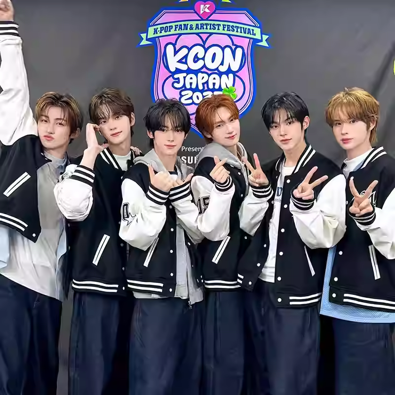 TWS 2025 KCON JANPAN Stage Inspired Baseball Jacket