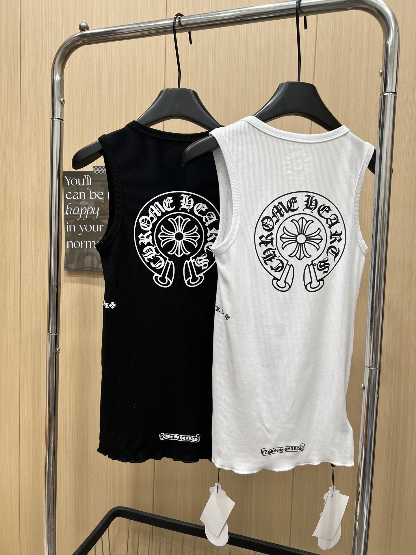 Aespa Karina Inspired Chrome Hearts Style Tank Top