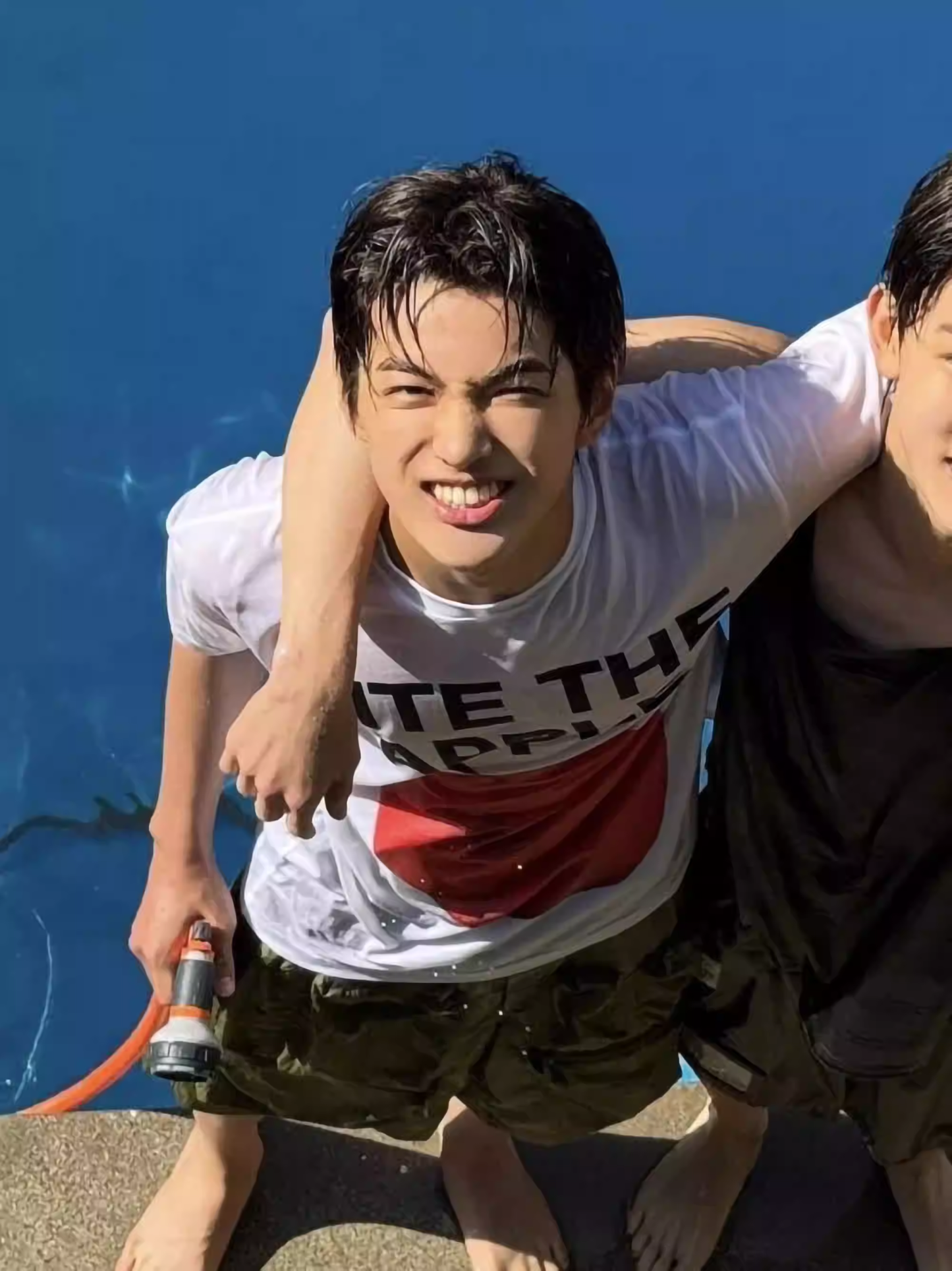 Cortis Keonho Inspired Bite The Apple Graphic T-Shirt