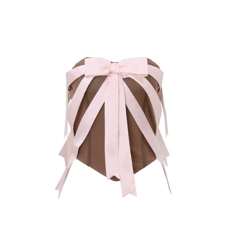 Pink Bow Tie Tue Top-Outfitidea For Blinks BLACKPINK-Inspired Fashion