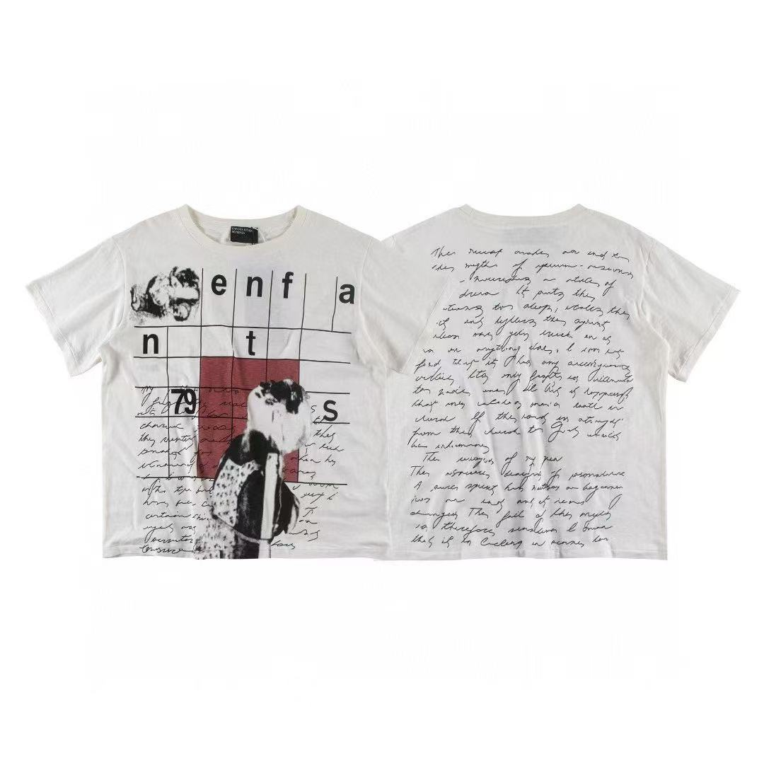 ENHYPEN Niki & Boynextdoor Jaehyun Inspired Punk Style Printed T-Shirt