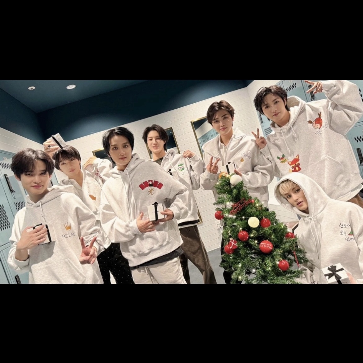 NCT DREAM Inspired Graffiti Print Hoodie