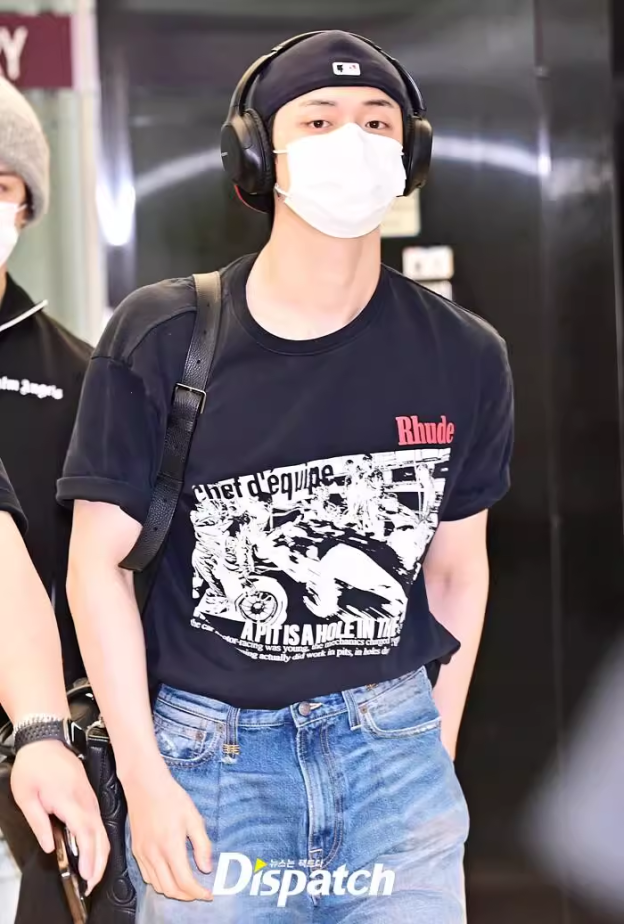 TXT Yeonjun Inspired Racing Graphic T-Shirt