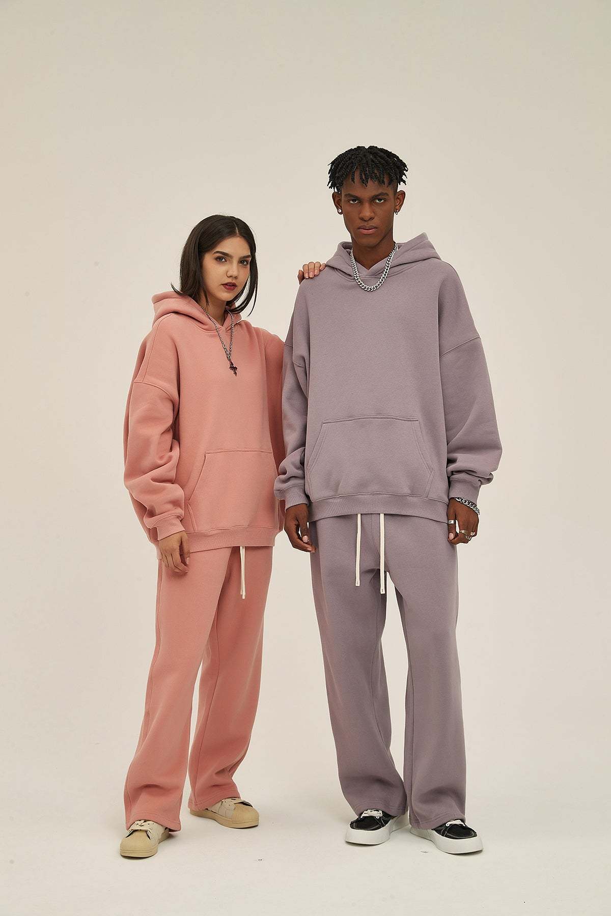 Violets&Blush-Oversized hoodie sets
