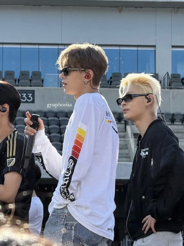 Heeseung Evan Inspired Chrome Hearts Sunset Gradient Long Sleeve T-Shirt