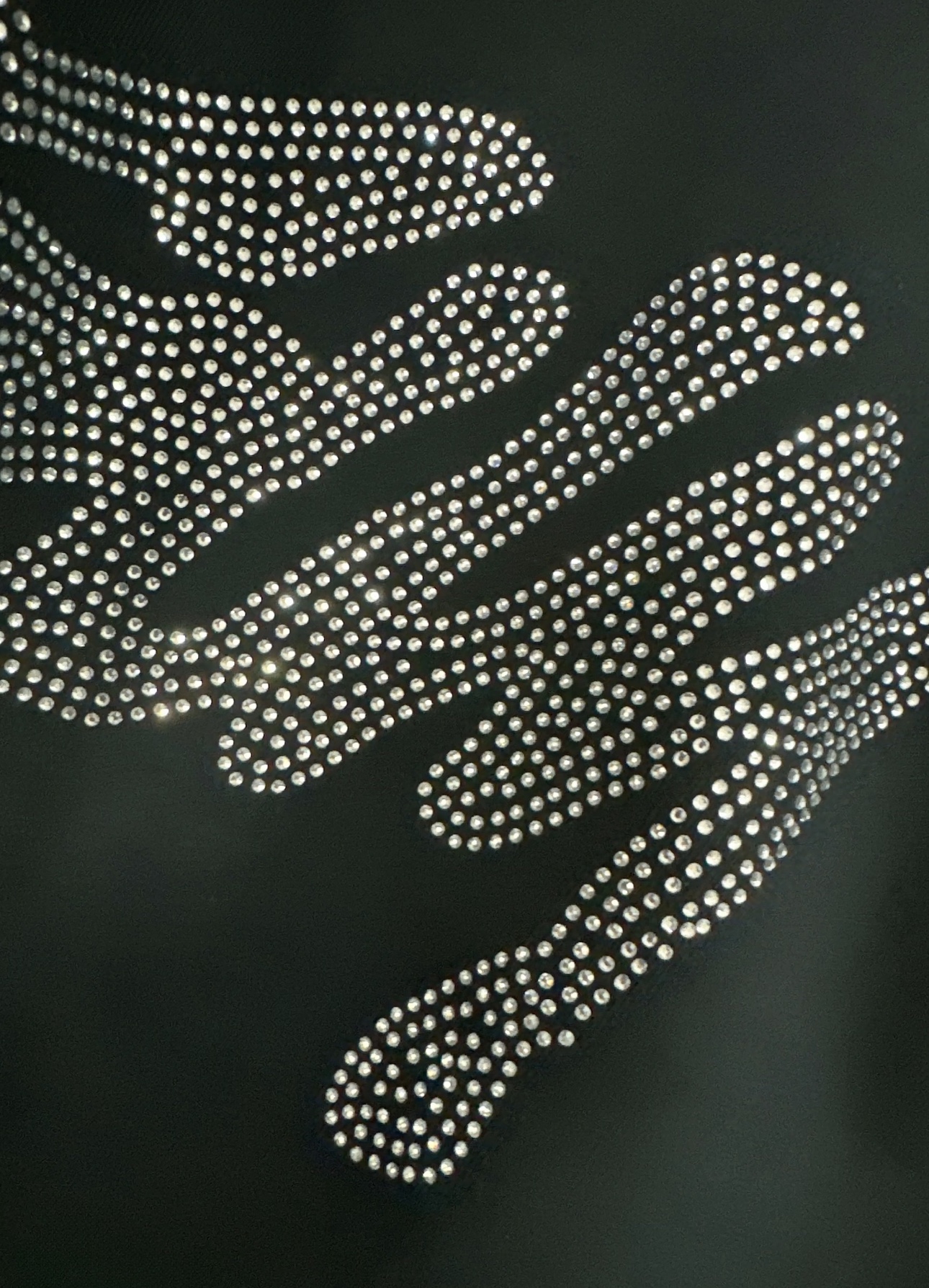 TXT Yeonjun-Black GGUM Rhinestone inspired Hoodie