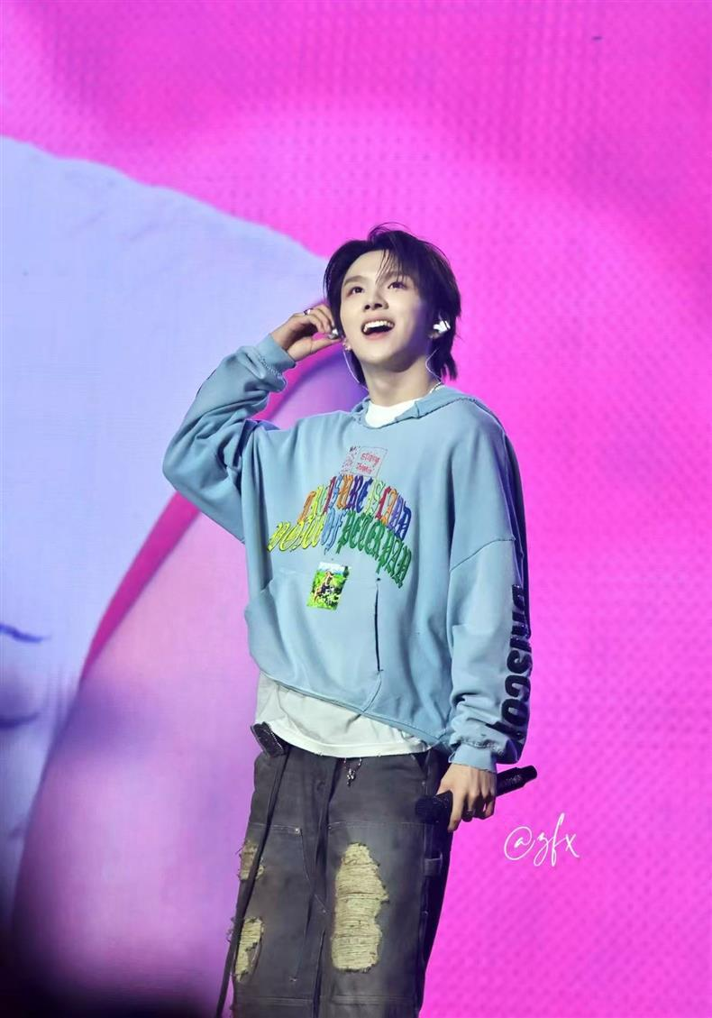 Boynextdoor Woonhak PALY Bobby Driscoll Hoodie Baby Blue