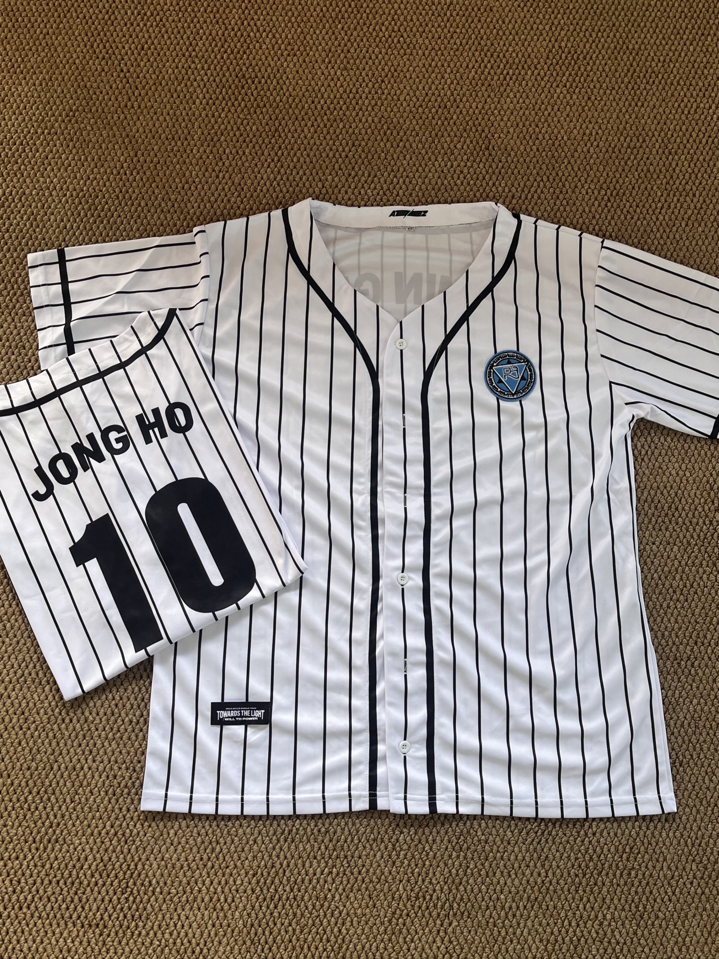 ATEEZ World Tour inspired Vintage Jersey