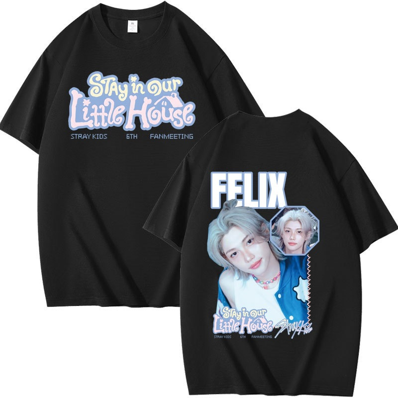 Stray Kids STAY in Our Little House Merch Inspired T-Shirt-straykids