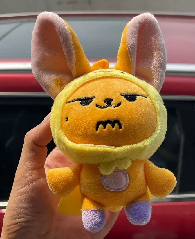 TXT Merch Inspired Plush Doll PPULBATU Keychain