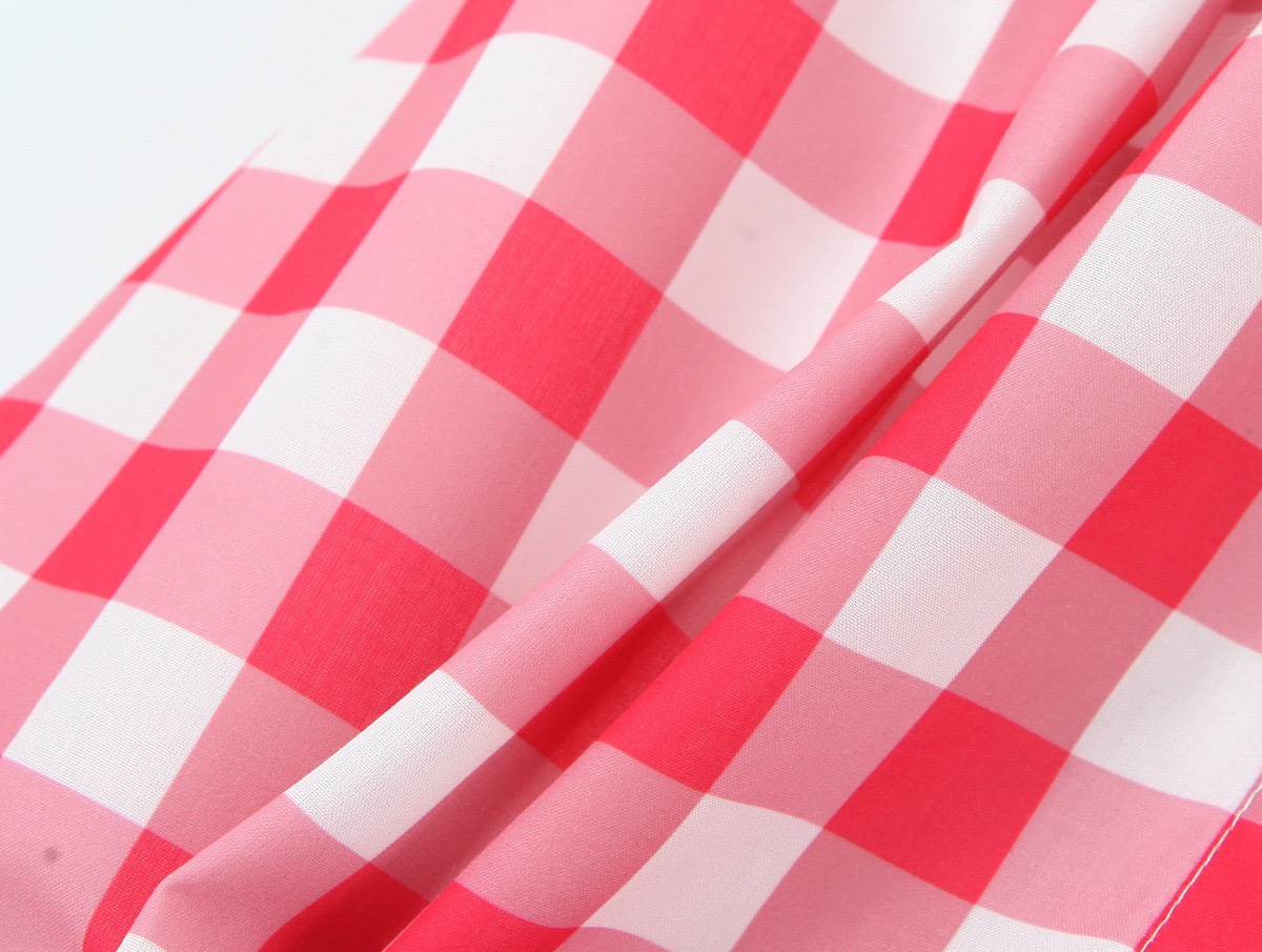 IVE Yujin Inspired Gingham Dress
