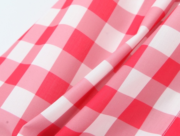 IVE Yujin Inspired Gingham Dress