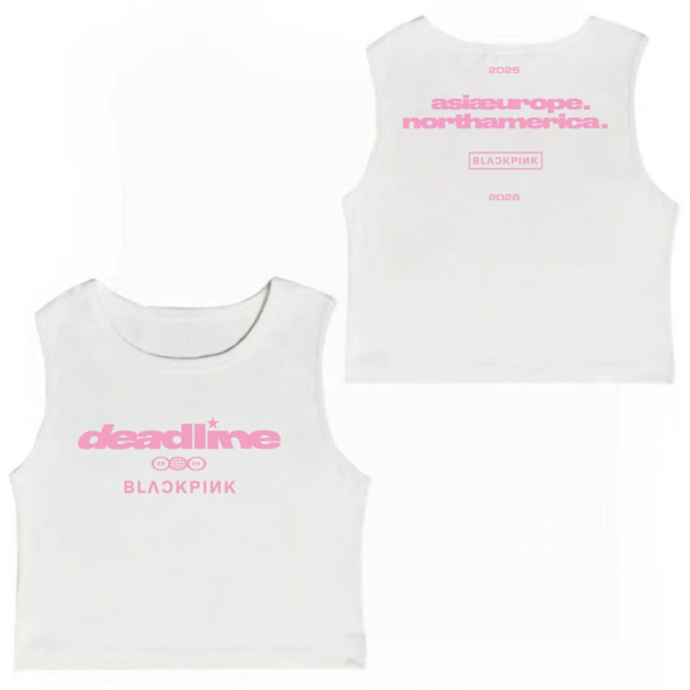 BLACKPINK 2025 World Tour DEADLINE Merch inspired T-Shirt