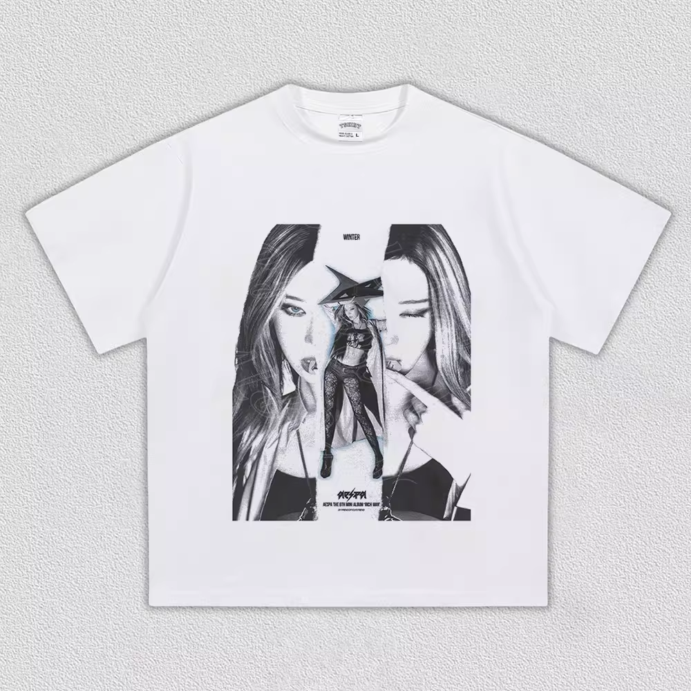 Aespa Member Portrait Graphic Unisex T-Shirt