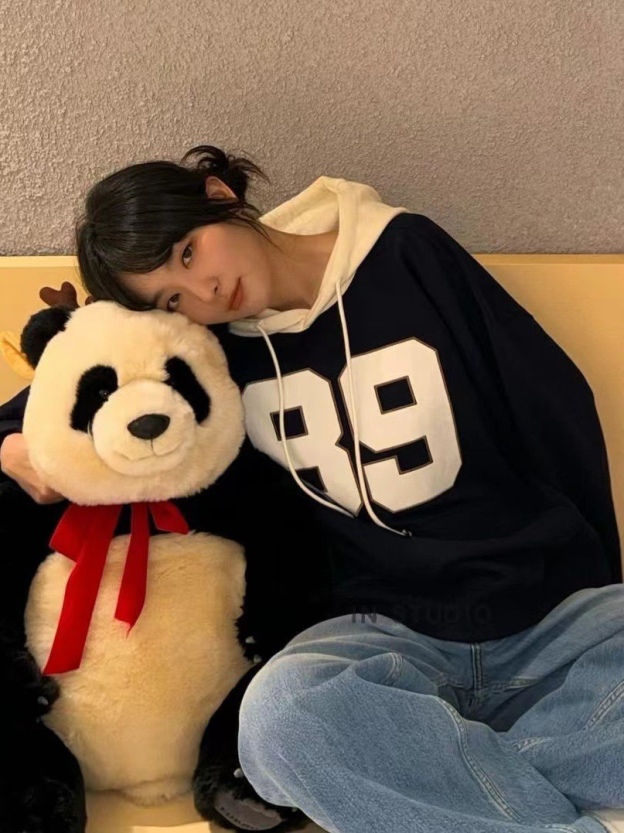 TXT Soobin & Red Velvet Seulgi Inspired Color Block Hoodie