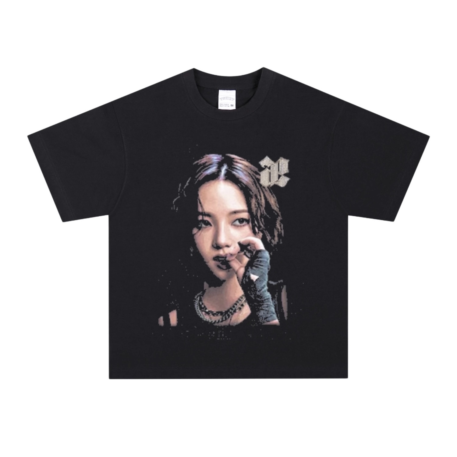 AESPA Custom Member Printed Retro Washed T-Shirt