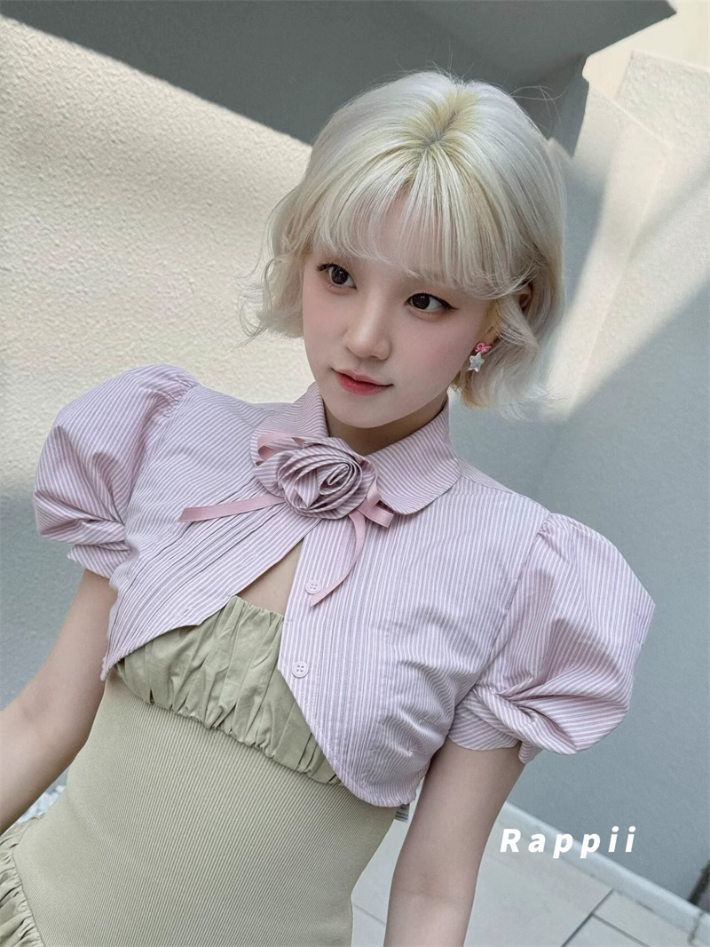 IVE Rei&GIDLE Yuqi Inspired Rosetta Baby Shirt