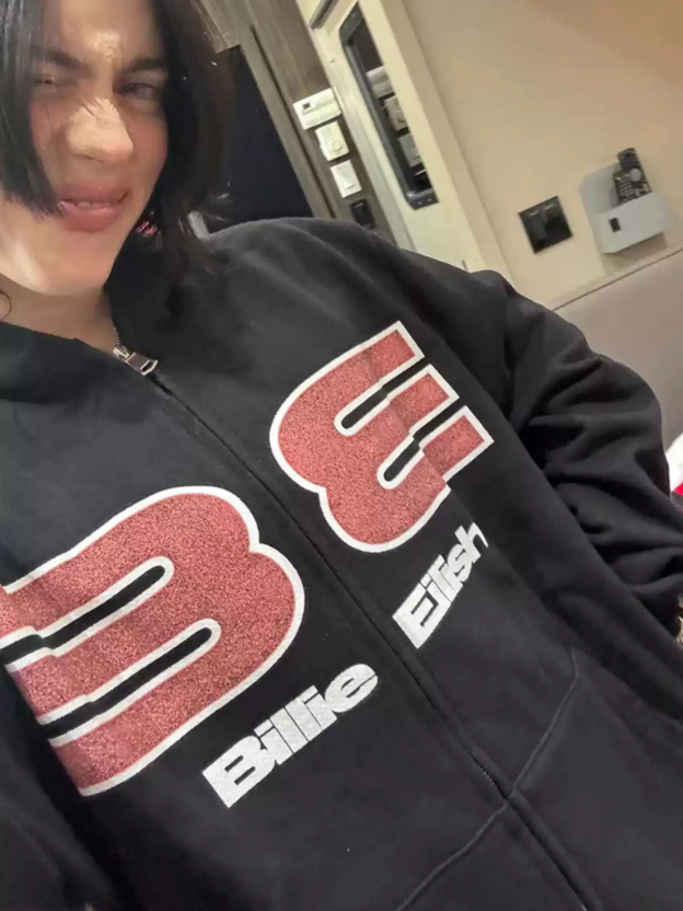 Billie Eilish Inspired DID I BREAK YOUR HEART Zip Hoodie