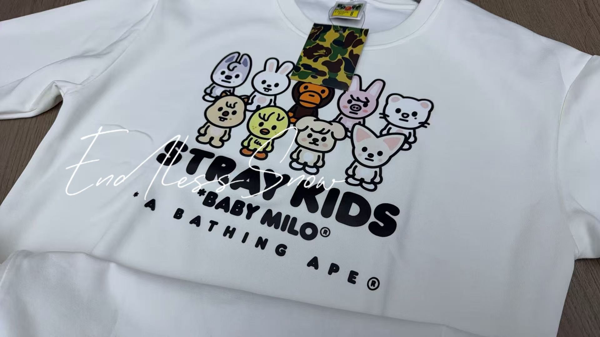 Stray Kids BAPE Inspired Long Sleeve T-Shir