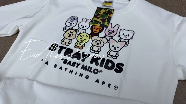 Stray Kids BAPE Inspired Long Sleeve T-Shir