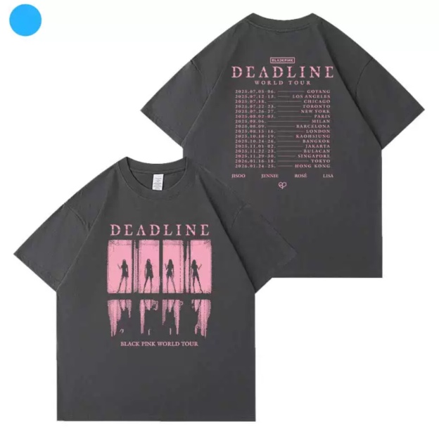 BLACKPINK 2025 Concert DEADLINE Official Style inspired T-Shirt