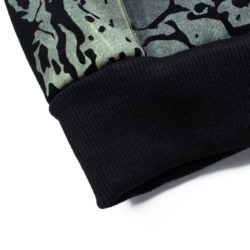 Aespaa Giselle Inspired Heart Devil Graffiti Printed Zip Up Hoodie