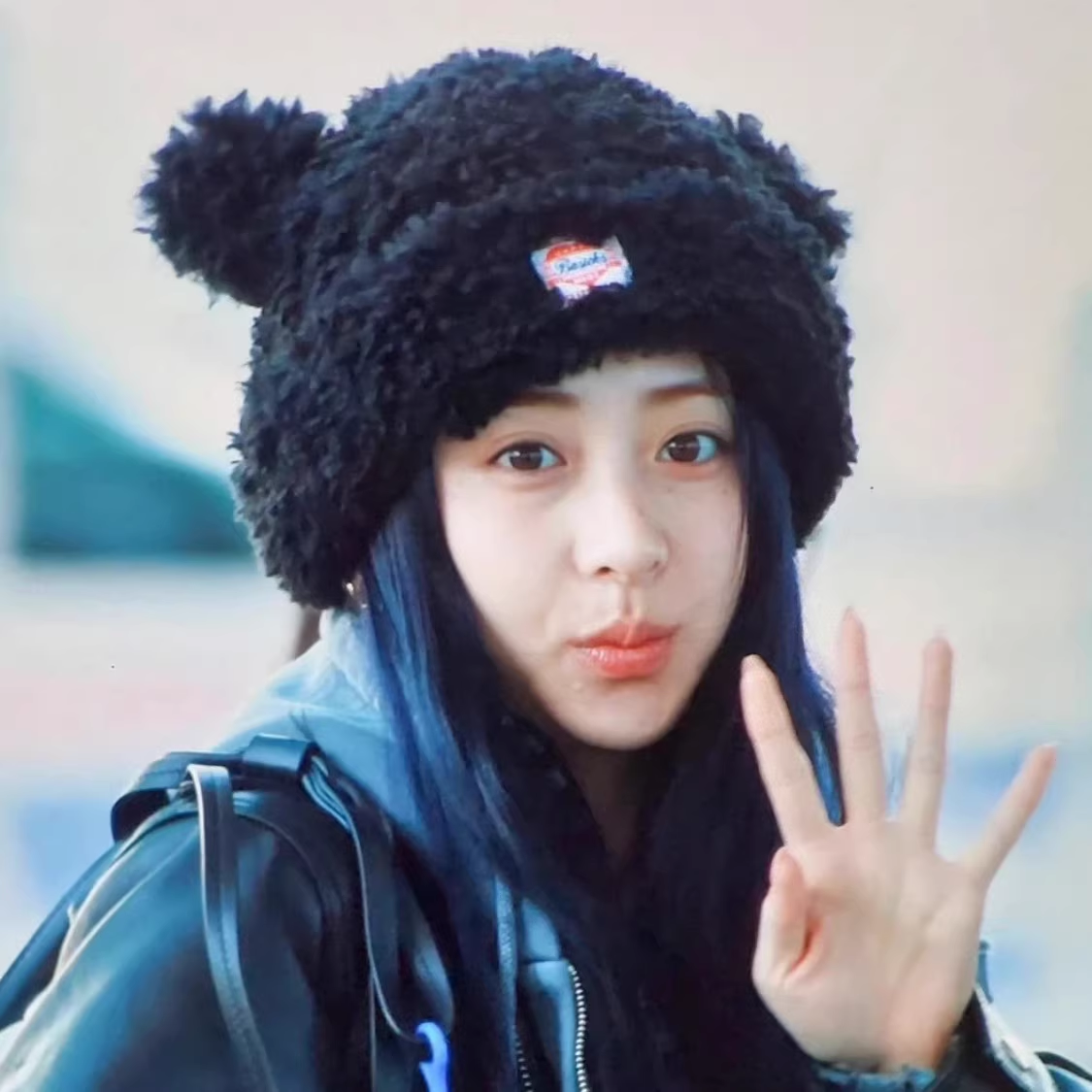 Enhypen&Twice&Lesserafim Inspired Bear Beanie