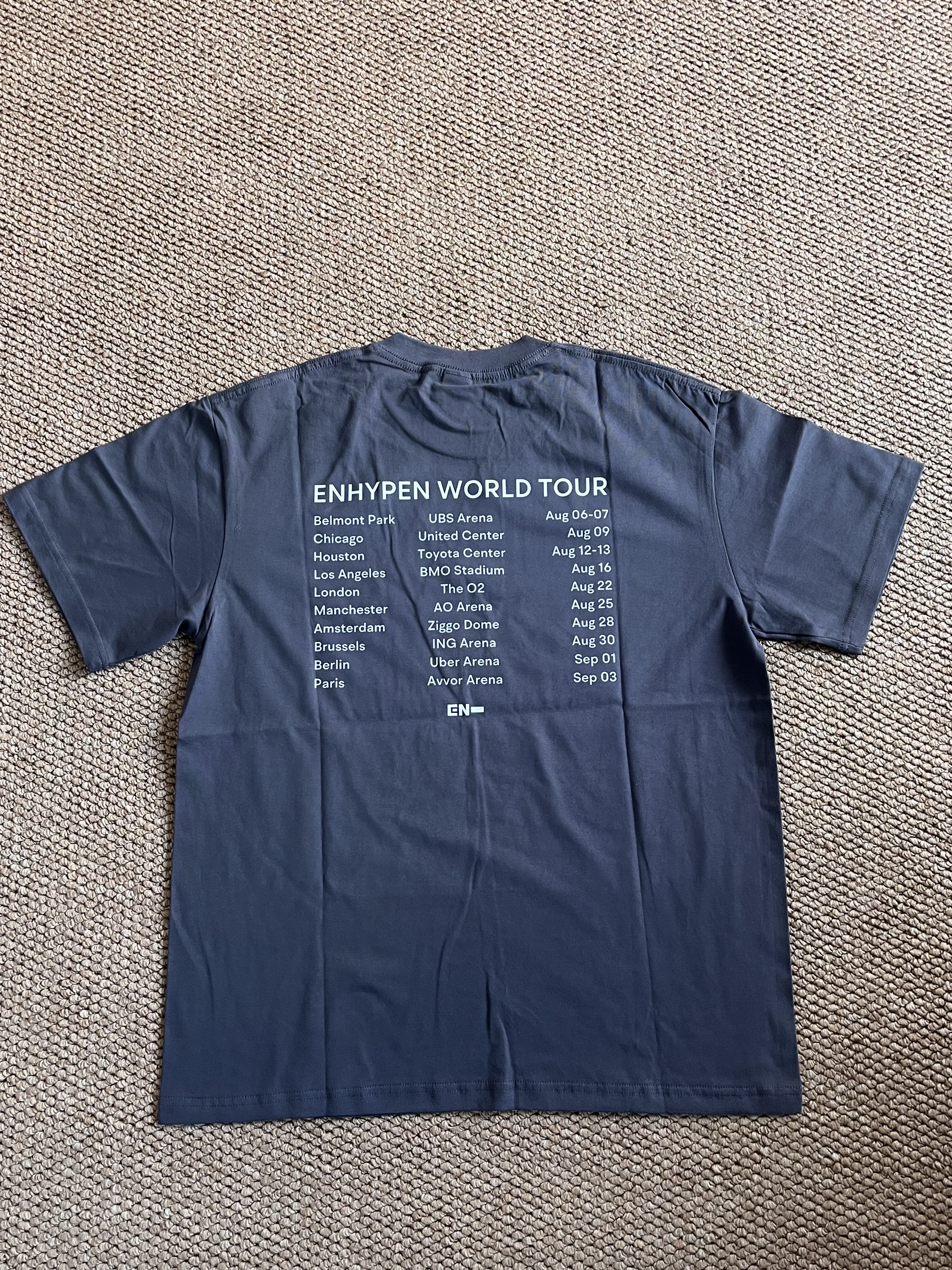 ENHYPEN World Tour WALK THE LINE IN US Merch Inspired T-Shirt