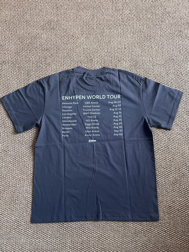 ENHYPEN World Tour WALK THE LINE IN US Merch Inspired T-Shirt