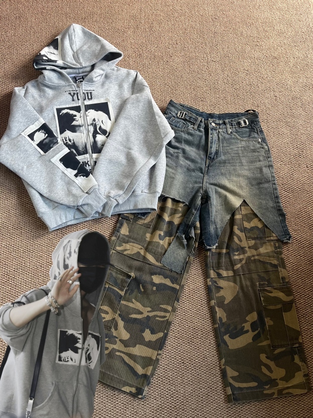 Enhypen Niki Inspired Graphic Hoodie Jacket-Ni-Ki