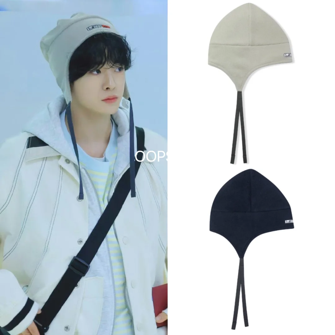 Blackpink Jennie&Newjeans Haerin Inspired Polar Fleece Earflap