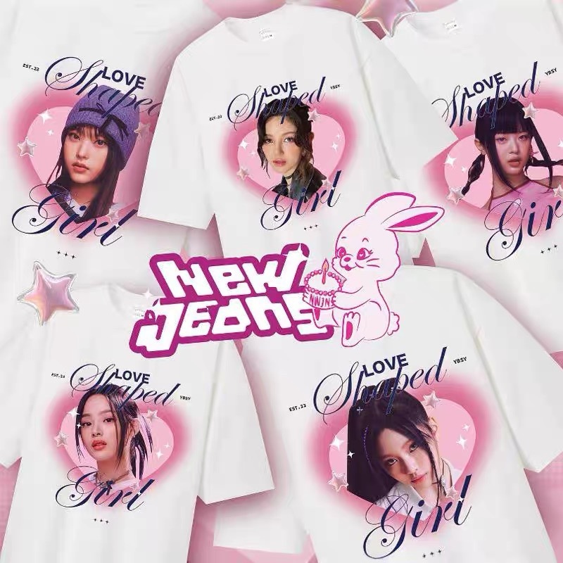 Newjeans Custom Member Printed T-Shirt