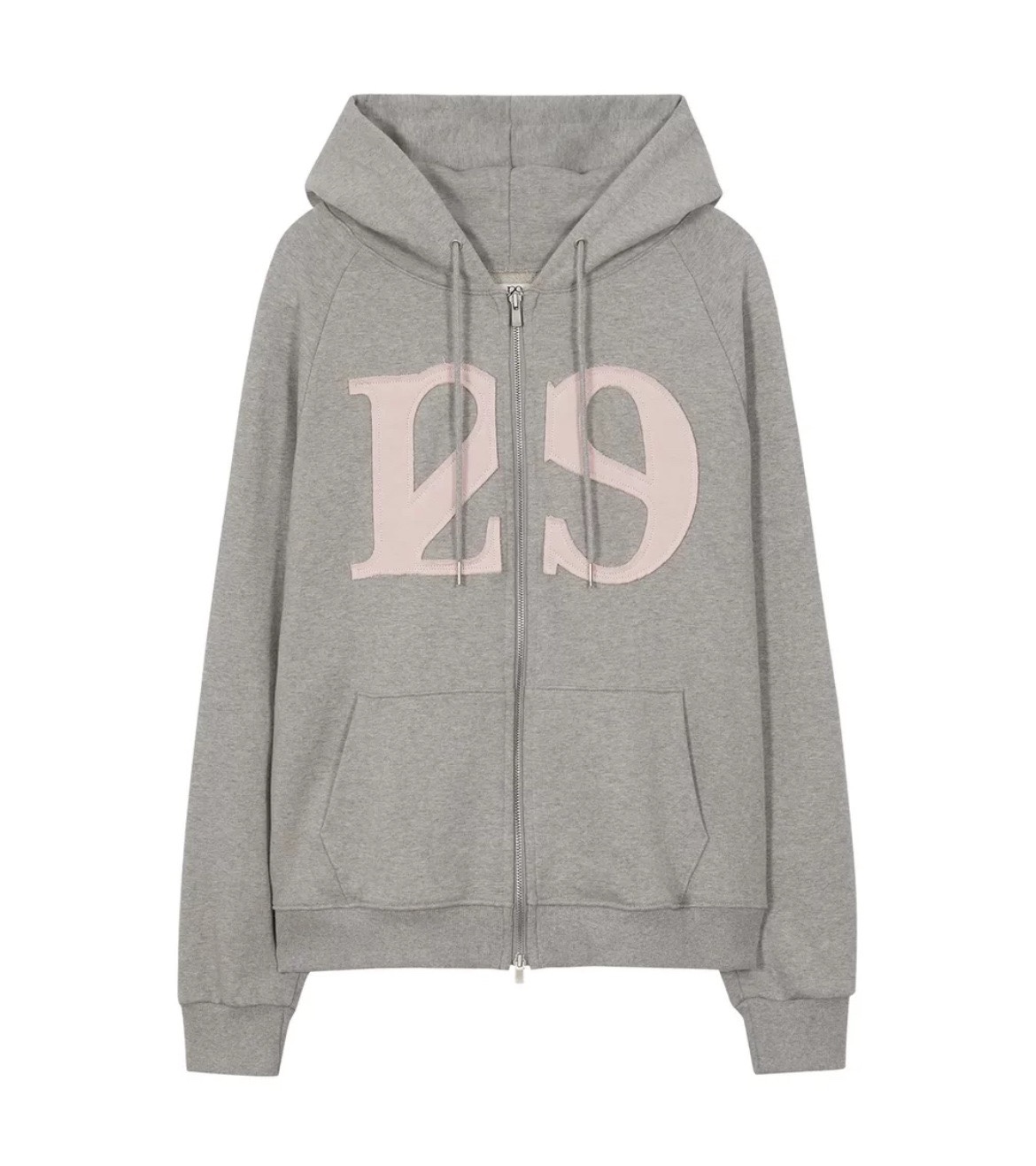 NCT&WayV&IVE Inspired 129 Logo Patch Zip-up Hoodie