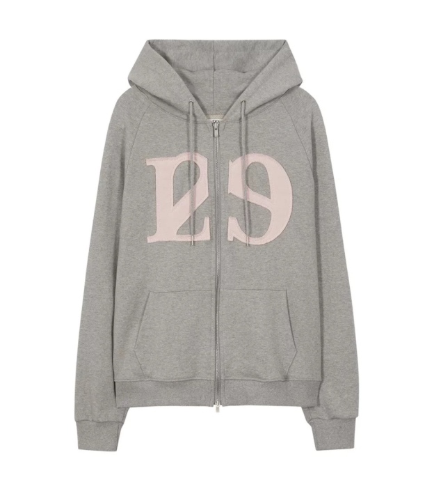 NCT&WayV&IVE Inspired 129 Logo Patch Zip-up Hoodie