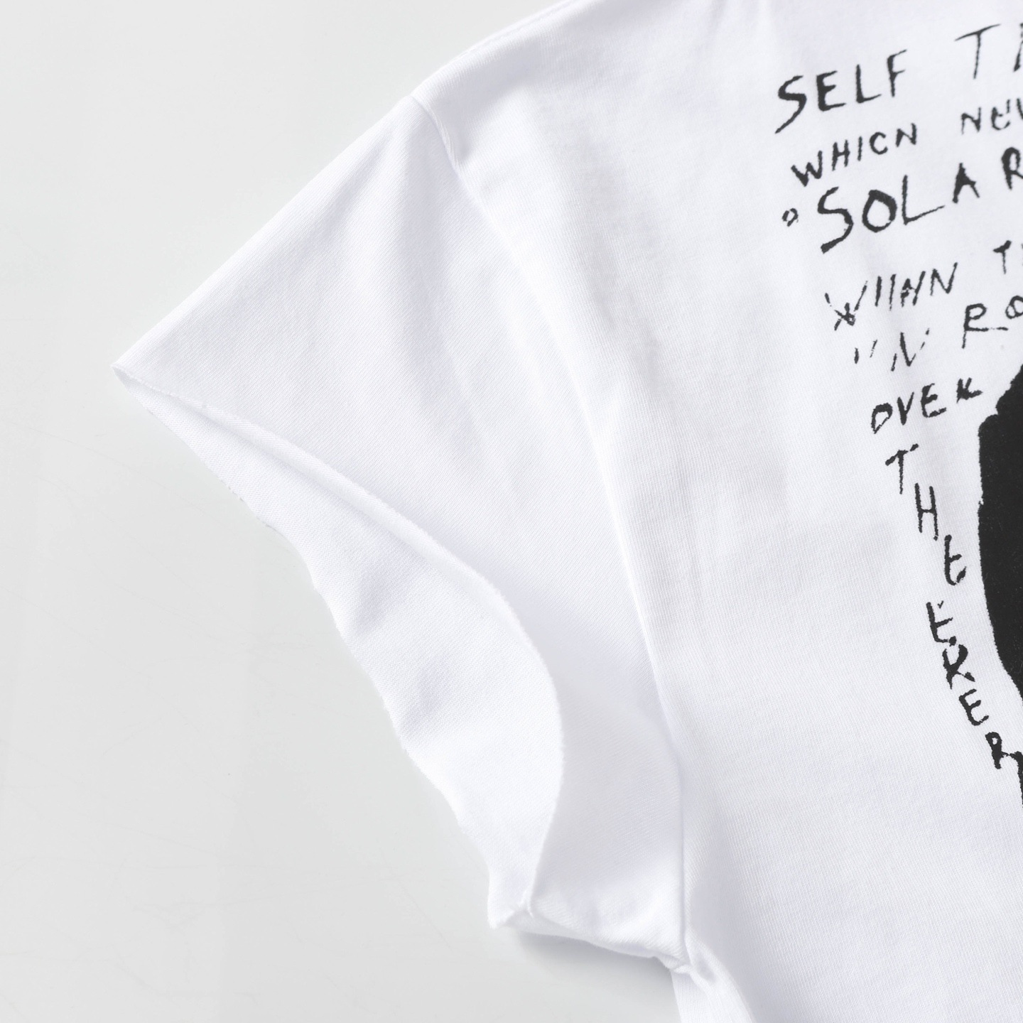 Blackpink Rose Inspired White Graphic Tee