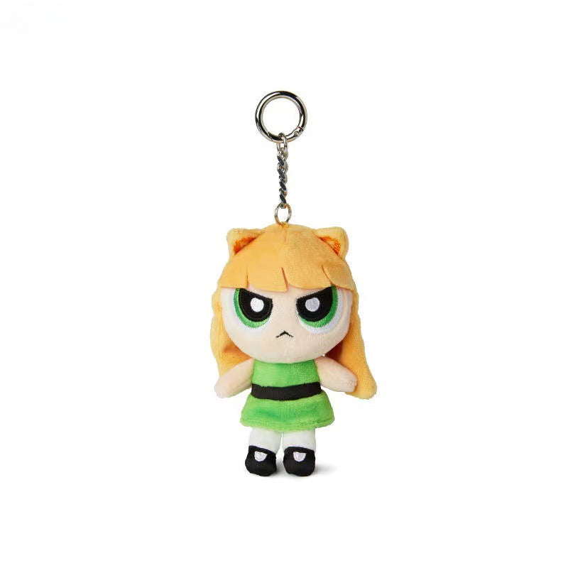 NEWJEANS X LINEFRIENDS Powerpuff Girls inspired Keyring