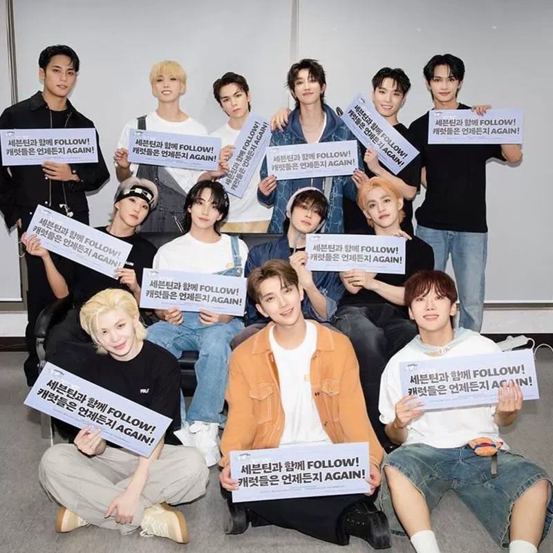 SEVENTEEN FOLLOW AGAIN Concert Official Inspired T-Shirt