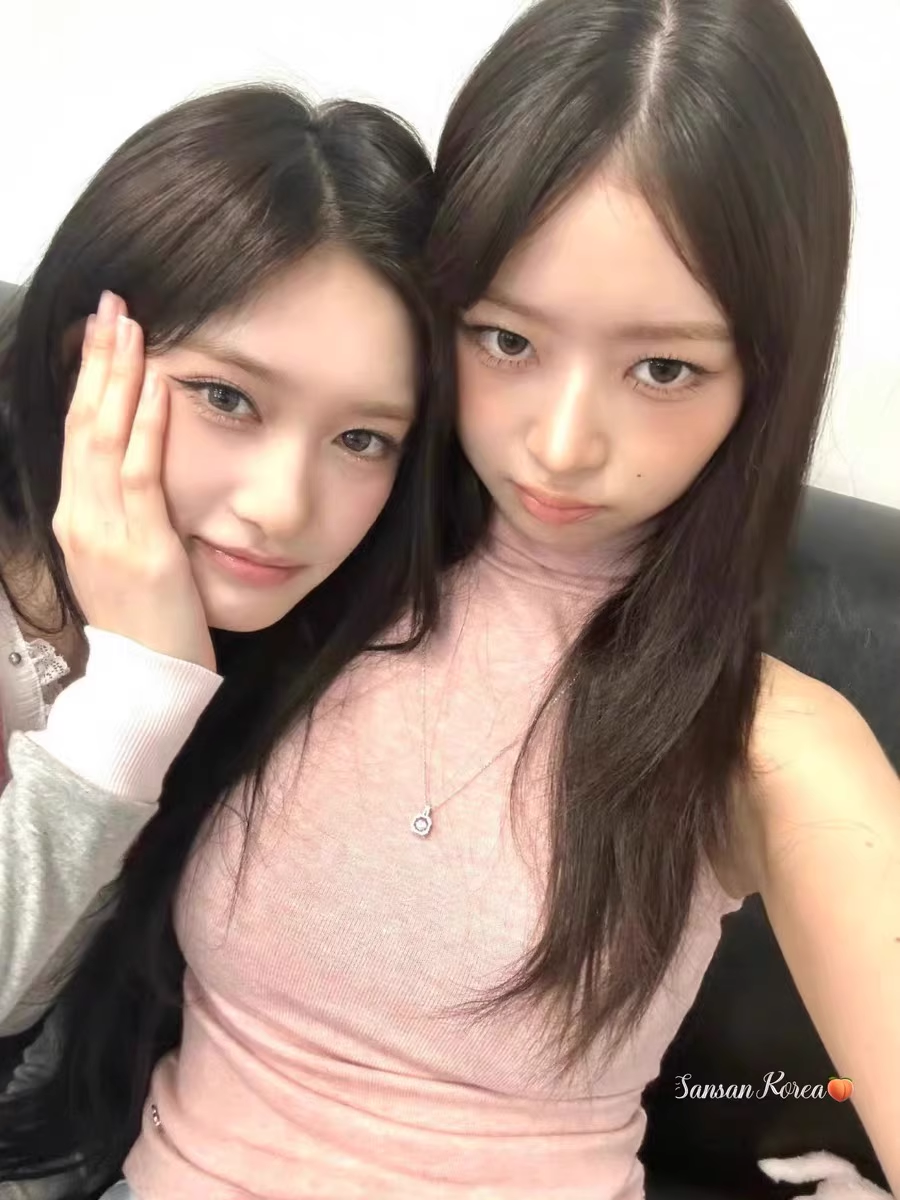 IVE REI Inspired Pink Turtleneck Sleeveless Knit Top